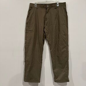 NWT Gerry Outdoors Men's Green Venture Fleece Lined Pants